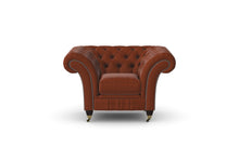 Load image into Gallery viewer, Milano Chesterfield Club Calvados Bolero Leather handmade