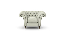 Load image into Gallery viewer, Milano Chesterfield Club Cream Allure Velvet handmade