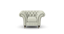 Load image into Gallery viewer, Milano Chesterfield Club Cream Allure Velvet handmade