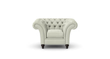 Load image into Gallery viewer, Milano Chesterfield Club Cream Allure Velvet handmade