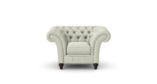 Load image into Gallery viewer, Milano Chesterfield Club Cream Allure Velvet handmade