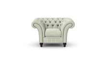 Load image into Gallery viewer, Milano Chesterfield Club Cream Allure Velvet handmade