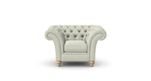 Load image into Gallery viewer, Milano Chesterfield Club Cream Allure Velvet handmade
