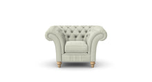 Load image into Gallery viewer, Milano Chesterfield Club Cream Allure Velvet handmade