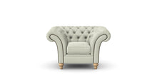 Load image into Gallery viewer, Milano Chesterfield Club Cream Allure Velvet handmade