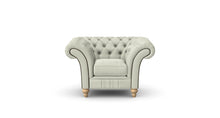 Load image into Gallery viewer, Milano Chesterfield Club Cream Allure Velvet handmade