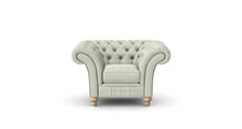 Load image into Gallery viewer, Milano Chesterfield Club Cream Allure Velvet handmade