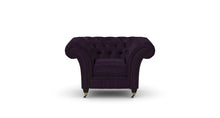 Load image into Gallery viewer, Milano Chesterfield Club Amethyst Allure Velvet handmade