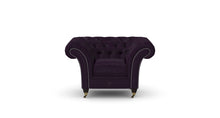 Load image into Gallery viewer, Milano Chesterfield Club Amethyst Allure Velvet handmade