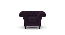 Load image into Gallery viewer, Milano Chesterfield Club Amethyst Allure Velvet handmade