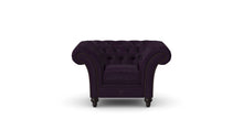 Load image into Gallery viewer, Milano Chesterfield Club Amethyst Allure Velvet handmade