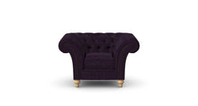 Load image into Gallery viewer, Milano Chesterfield Club Amethyst Allure Velvet handmade