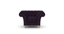 Load image into Gallery viewer, Milano Chesterfield Club Amethyst Allure Velvet handmade