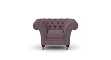 Load image into Gallery viewer, Milano Chesterfield Club Lavender Allure Velvet handmade