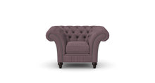 Load image into Gallery viewer, Milano Chesterfield Club Lavender Allure Velvet handmade