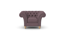 Load image into Gallery viewer, Milano Chesterfield Club Lavender Allure Velvet handmade