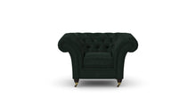 Load image into Gallery viewer, Milano Chesterfield Club Forest Allure Velvet handmade
