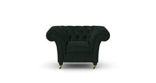 Load image into Gallery viewer, Milano Chesterfield Club Forest Allure Velvet handmade