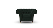 Load image into Gallery viewer, Milano Chesterfield Club Forest Allure Velvet handmade