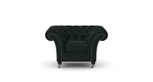 Load image into Gallery viewer, Milano Chesterfield Club Forest Allure Velvet handmade
