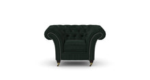 Load image into Gallery viewer, Milano Chesterfield Club Forest Allure Velvet handmade