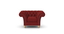 Load image into Gallery viewer, Milano Chesterfield Club Apricot Allure Velvet handmade