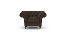Load image into Gallery viewer, Milano Chesterfield Club Chocolate Allure Velvet handmade