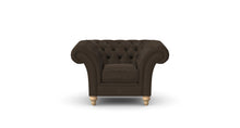 Load image into Gallery viewer, Milano Chesterfield Club Chocolate Allure Velvet handmade