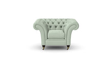 Load image into Gallery viewer, Milano Chesterfield Club Sky Allure Velvet handmade