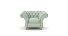 Load image into Gallery viewer, Milano Chesterfield Club Sky Allure Velvet handmade