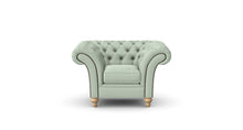Load image into Gallery viewer, Milano Chesterfield Club Sky Allure Velvet handmade