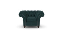 Load image into Gallery viewer, Milano Chesterfield Club Emerald Allure Velvet handmade