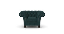 Load image into Gallery viewer, Milano Chesterfield Club Emerald Allure Velvet handmade