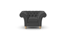 Load image into Gallery viewer, Milano Chesterfield Club Sand House Linen handmade