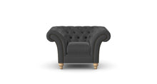 Load image into Gallery viewer, Milano Chesterfield Club Cream House Linen handmade
