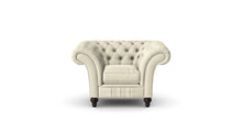 Load image into Gallery viewer, Milano Chesterfield Club Feather Tuscan Linen handmade