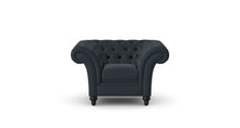 Load image into Gallery viewer, Milano Chesterfield Club Twilight Tuscan Linen handmade