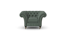 Load image into Gallery viewer, Milano Chesterfield Club Cloud Tuscan Linen handmade
