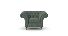 Load image into Gallery viewer, Milano Chesterfield Club Cloud Tuscan Linen handmade