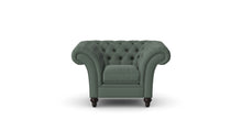 Load image into Gallery viewer, Milano Chesterfield Club Cloud Tuscan Linen handmade