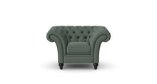 Load image into Gallery viewer, Milano Chesterfield Club Cloud Tuscan Linen handmade