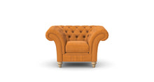 Load image into Gallery viewer, Milano Chesterfield Club Saffron Boutique Velvet handmade