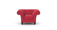 Load image into Gallery viewer, Milano Chesterfield Club Boysenberry Boutique Velvet handmade