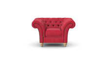 Load image into Gallery viewer, Milano Chesterfield Club Boysenberry Boutique Velvet handmade