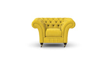 Load image into Gallery viewer, Milano Chesterfield Club Lemon Boutique Velvet handmade