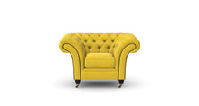 Load image into Gallery viewer, Milano Chesterfield Club Lemon Boutique Velvet handmade