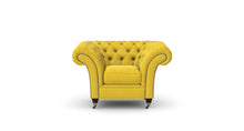 Load image into Gallery viewer, Milano Chesterfield Club Lemon Boutique Velvet handmade