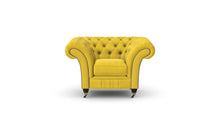 Load image into Gallery viewer, Milano Chesterfield Club Lemon Boutique Velvet handmade