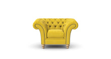 Load image into Gallery viewer, Milano Chesterfield Club Lemon Boutique Velvet handmade