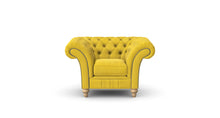 Load image into Gallery viewer, Milano Chesterfield Club Lemon Boutique Velvet handmade
